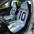Custom Argentina Football Car Seat Cover The Trophy Vamos La Albiceleste - Wonder Print Shop