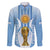 Custom Argentina Football Family Matching Off Shoulder Maxi Dress and Hawaiian Shirt The Trophy Vamos La Albiceleste - Wonder Print Shop