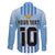 Custom Argentina Football Family Matching Off Shoulder Maxi Dress and Hawaiian Shirt The Trophy Vamos La Albiceleste - Wonder Print Shop