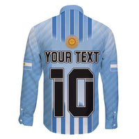 Custom Argentina Football Family Matching Short Sleeve Bodycon Dress and Hawaiian Shirt The Trophy Vamos La Albiceleste - Wonder Print Shop