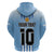 Custom Argentina Football Hoodie The Trophy Vamos La Albiceleste - Wonder Print Shop