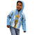 Custom Argentina Football Kid Hoodie The Trophy Vamos La Albiceleste - Wonder Print Shop