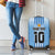 Custom Argentina Football Luggage Cover The Trophy Vamos La Albiceleste - Wonder Print Shop