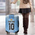 Custom Argentina Football Luggage Cover The Trophy Vamos La Albiceleste - Wonder Print Shop
