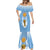 Custom Argentina Football Mermaid Dress The Trophy Vamos La Albiceleste - Wonder Print Shop
