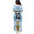 Custom Argentina Football Puletasi The Trophy Vamos La Albiceleste - Wonder Print Shop