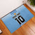 Custom Argentina Football Rubber Doormat The Trophy Vamos La Albiceleste - Wonder Print Shop