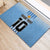 Custom Argentina Football Rubber Doormat The Trophy Vamos La Albiceleste - Wonder Print Shop