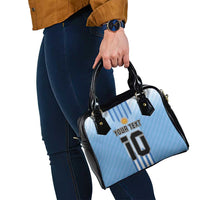 Custom Argentina Football Shoulder Handbag The Trophy Vamos La Albiceleste