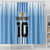 Custom Argentina Football Shower Curtain The Trophy Vamos La Albiceleste