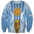 Custom Argentina Football Sweatshirt The Trophy Vamos La Albiceleste - Wonder Print Shop