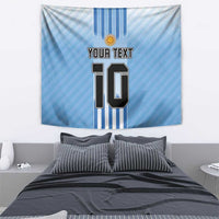 Custom Argentina Football Tapestry The Trophy Vamos La Albiceleste - Wonder Print Shop