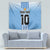 Custom Argentina Football Tapestry The Trophy Vamos La Albiceleste - Wonder Print Shop