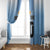 Custom Argentina Football Window Curtain The Trophy Vamos La Albiceleste - Wonder Print Shop