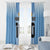 Custom Argentina Football Window Curtain The Trophy Vamos La Albiceleste - Wonder Print Shop
