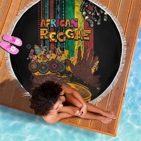 Afro-Caribbean Beach Blanket African and Reggae Art Music - Wonder Print Shop