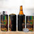 Afro-Caribbean 4 in 1 Can Cooler Tumbler African and Reggae Art Music - Wonder Print Shop