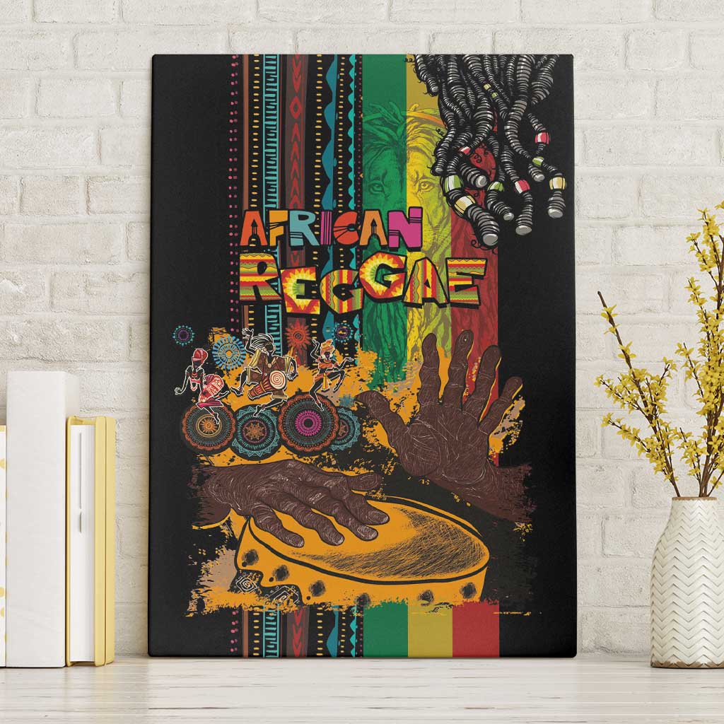Afro-Caribbean Canvas Wall Art African and Reggae Art Music - Wonder Print Shop