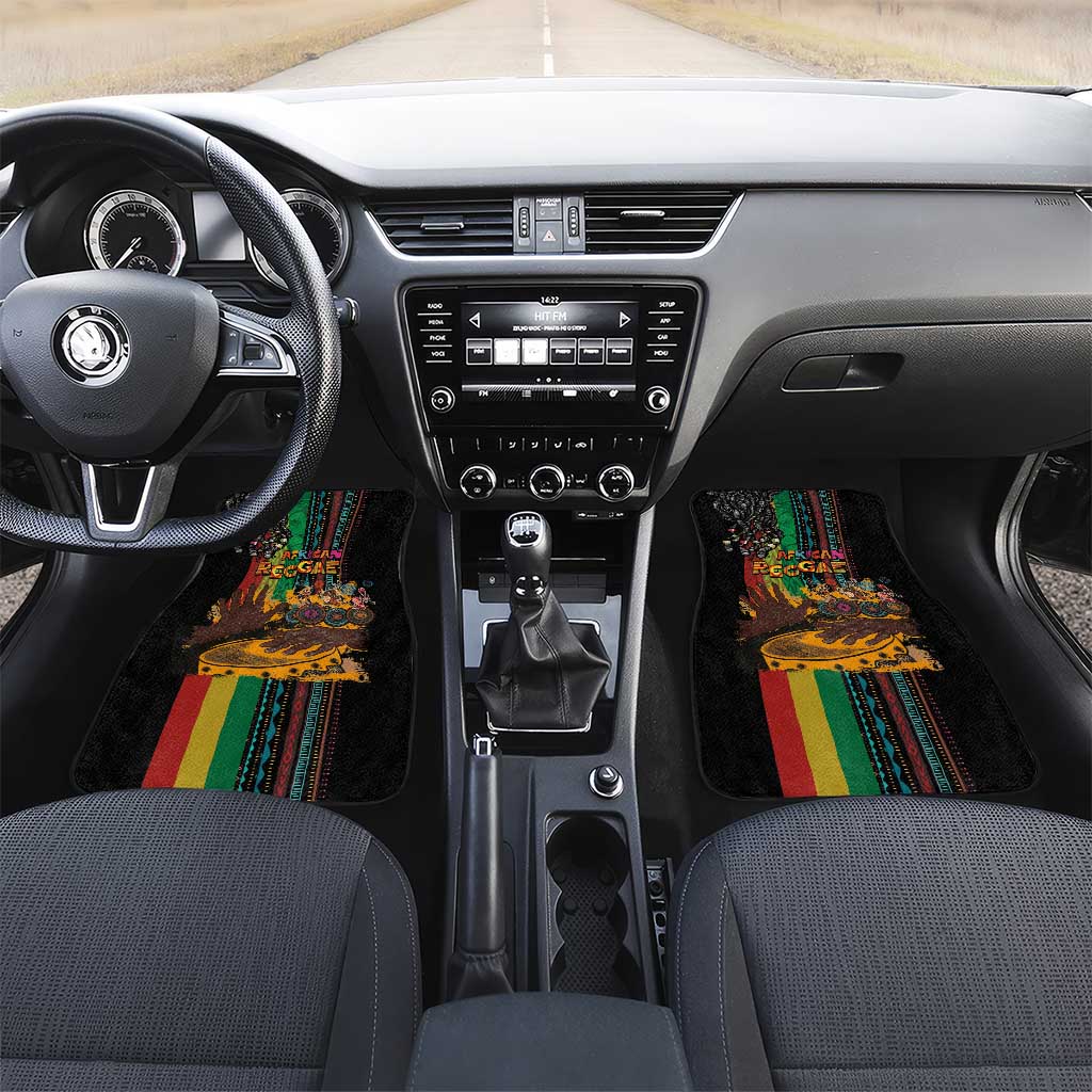 Afro-Caribbean Car Mats African and Reggae Art Music - Wonder Print Shop