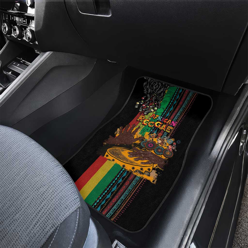 Afro-Caribbean Car Mats African and Reggae Art Music - Wonder Print Shop