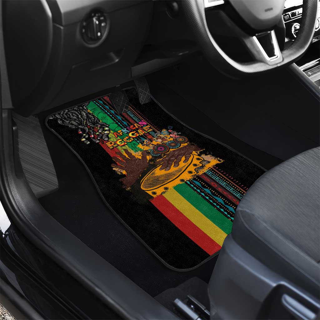 Afro-Caribbean Car Mats African and Reggae Art Music - Wonder Print Shop