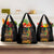 Afro-Caribbean Grocery Bag African and Reggae Art Music - Wonder Print Shop