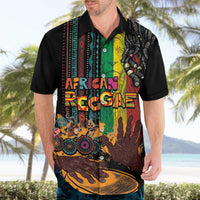 Afro-Caribbean Hawaiian Shirt African and Reggae Art Music - Wonder Print Shop