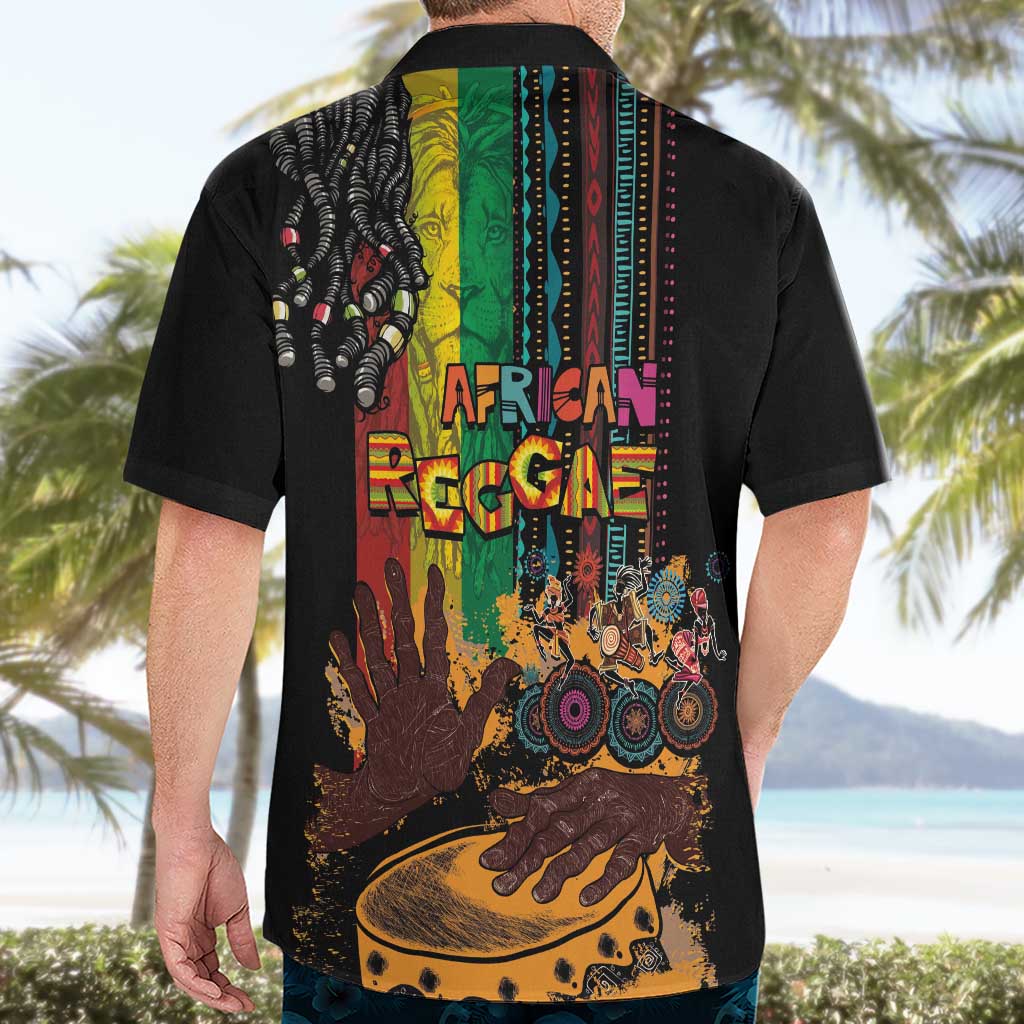 Afro-Caribbean Hawaiian Shirt African and Reggae Art Music - Wonder Print Shop