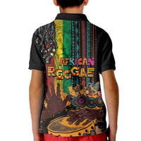 Afro-Caribbean Kid Polo Shirt African and Reggae Art Music - Wonder Print Shop