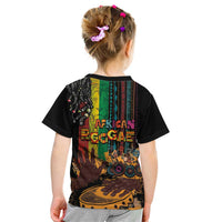 Afro-Caribbean Kid T Shirt African and Reggae Art Music - Wonder Print Shop