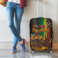 Afro-Caribbean Luggage Cover African and Reggae Art Music - Wonder Print Shop