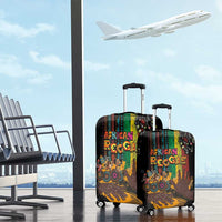Afro-Caribbean Luggage Cover African and Reggae Art Music - Wonder Print Shop