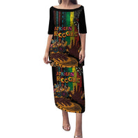 Afro-Caribbean Puletasi African and Reggae Art Music - Wonder Print Shop