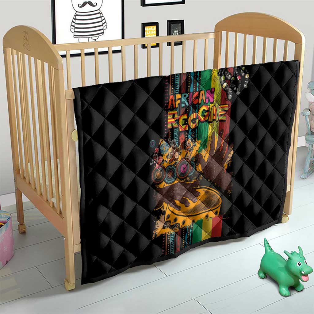 Afro-Caribbean Quilt African and Reggae Art Music - Wonder Print Shop