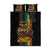 Afro-Caribbean Quilt Bed Set African and Reggae Art Music - Wonder Print Shop