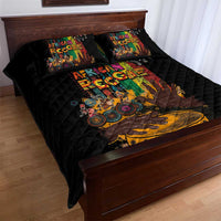 Afro-Caribbean Quilt Bed Set African and Reggae Art Music - Wonder Print Shop