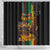 Afro-Caribbean Shower Curtain African and Reggae Art Music - Wonder Print Shop