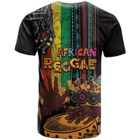 Afro-Caribbean T Shirt African and Reggae Art Music - Wonder Print Shop