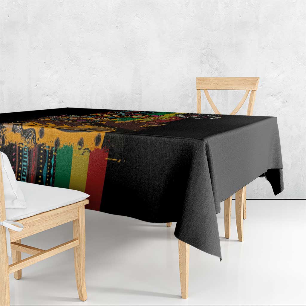 Afro-Caribbean Tablecloth African and Reggae Art Music - Wonder Print Shop