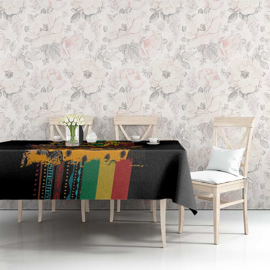 Afro-Caribbean Tablecloth African and Reggae Art Music - Wonder Print Shop