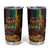 Afro-Caribbean Tumbler Cup African and Reggae Art Music - Wonder Print Shop