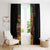Afro-Caribbean Window Curtain African and Reggae Art Music - Wonder Print Shop