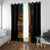 Afro-Caribbean Window Curtain African and Reggae Art Music - Wonder Print Shop