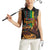 Afro-Caribbean Women Sleeveless Polo Shirt African and Reggae Art Music - Wonder Print Shop