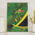 Jamaica Independence Day Canvas Wall Art Swallow-tail Hummingbird Tropical Plants and National Flag - Wonder Print Shop