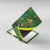 Jamaica Independence Day Canvas Wall Art Swallow-tail Hummingbird Tropical Plants and National Flag - Wonder Print Shop