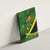 Jamaica Independence Day Canvas Wall Art Swallow-tail Hummingbird Tropical Plants and National Flag - Wonder Print Shop