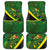 Jamaica Independence Day Car Mats Swallow-tail Hummingbird Tropical Plants and National Flag - Wonder Print Shop