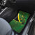 Jamaica Independence Day Car Mats Swallow-tail Hummingbird Tropical Plants and National Flag - Wonder Print Shop