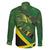 Jamaica Independence Day Family Matching Short Sleeve Bodycon Dress and Hawaiian Shirt Swallow-tail Hummingbird Tropical Plants and National Flag - Wonder Print Shop